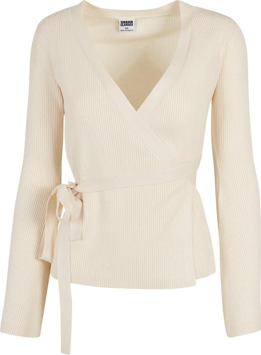Urban Classics Ladies Rib Knit Wrapped Cardigan - 19405