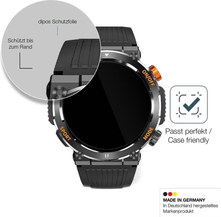 Produktbild Dipos Anti-Shock Displayschutz 9H