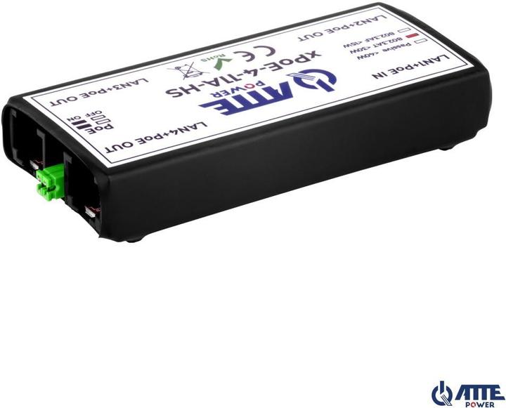 Atte COMMUTATEUR POE, EXTENDER XPOE-4-11A-HS 4 PORTS (4 Ports)
