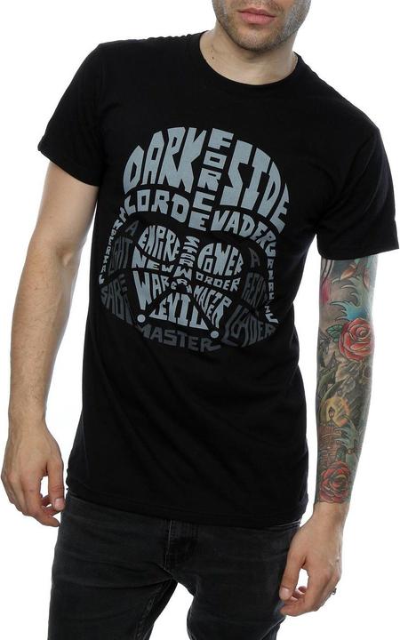 Produktbild Star Wars Darth Vader Text Head TShirt (XL)