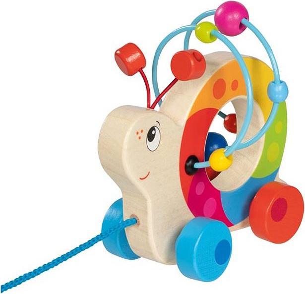 Goki Pulling toy googly