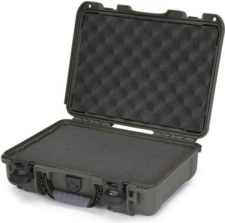 Nanuk Valise plastique 910 - avec mousse vert olive (Étui pour accessoires de caméra, 8.20 l)