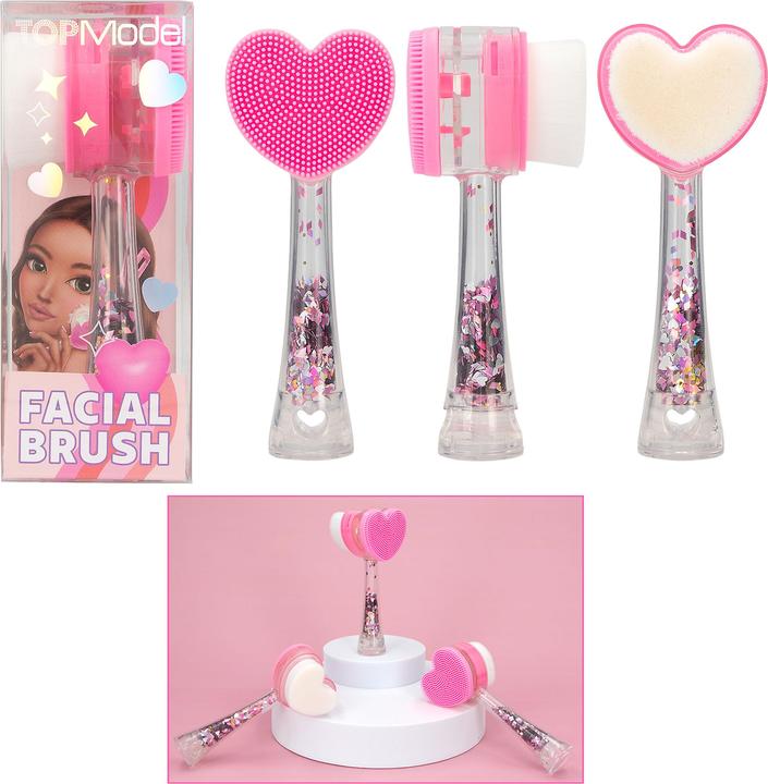 Actual product image Depesche TOPModel Facial Brush Heart BEAUTY and ME ( 0412838 ) (Set)