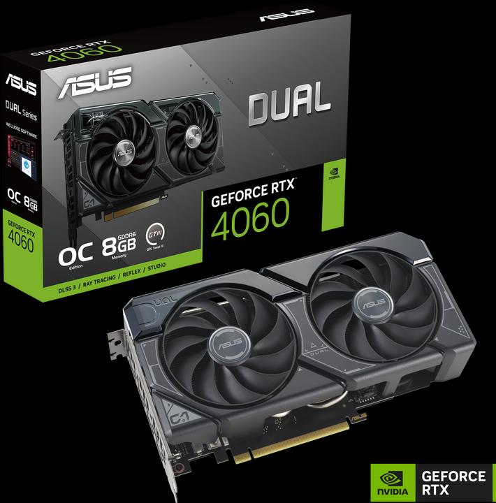 Image du produit ASUS Dual GeForce RTX 4060 OC (8 Go)