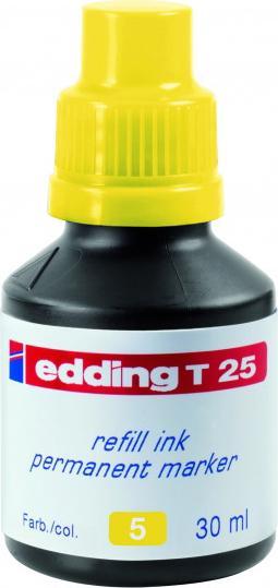 Produktbild Edding Nachfülltusche T25 (Nachfülleinheit, Gelb)