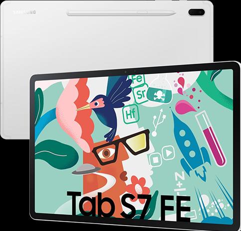 Produktbild Samsung Galaxy Tab S7 FE (nur WLAN, 12.40", 64 GB, Mystic Silver)