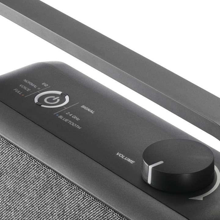 Immagine prodotto Hama Lautsprecher für Fernseher, 2,4-GHz-Station + Bluetooth®, tragbar, stereo (18 h, Porta USB)