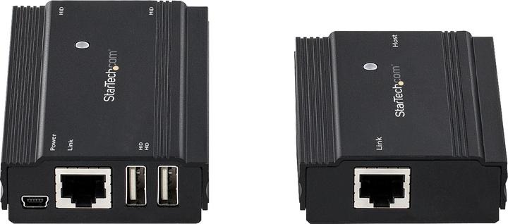 Produktbild StarTech com 4 Port USB 2.0 Extender-Hub über ein einzelnes CAT5e/CAT6 Ethernet Kabel (RJ45) - 100 m (USB-A, 4 Ports)