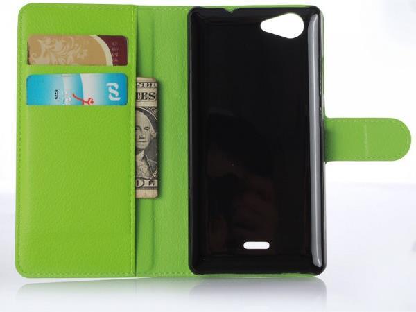 Immagine prodotto Rivestimento in pelle con texture litchi (Wiko Pulp 4G)