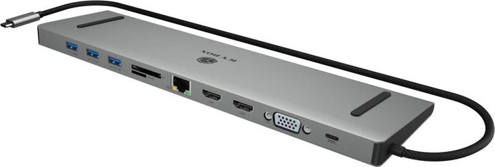 Produktbild Icy Box IB-DK2106a-CPD (USB-C, 7 Ports)