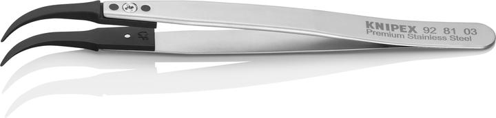 Knipex Pinzette mit Wechselspitzen ESD