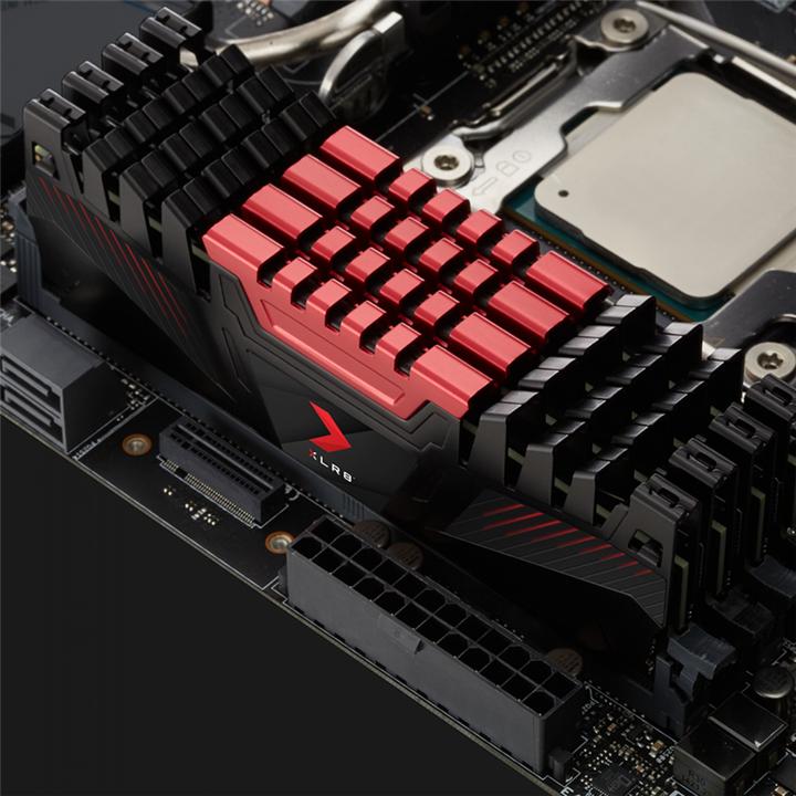 Produktbild PNY XLR8 (2 x 8GB, 3200 MHz, DDR4-RAM, DIMM)
