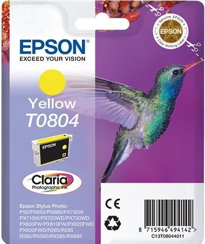Immagine prodotto Epson T0804 Claria Photographic (Y)