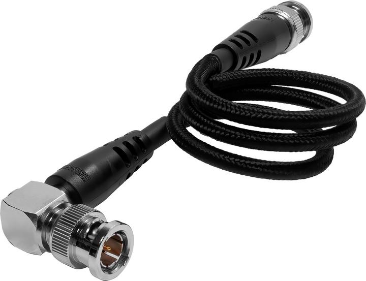 Kondor Blue 20 12G SDI Straight To Right Angle Cable For 4K 60p (0.51 m)