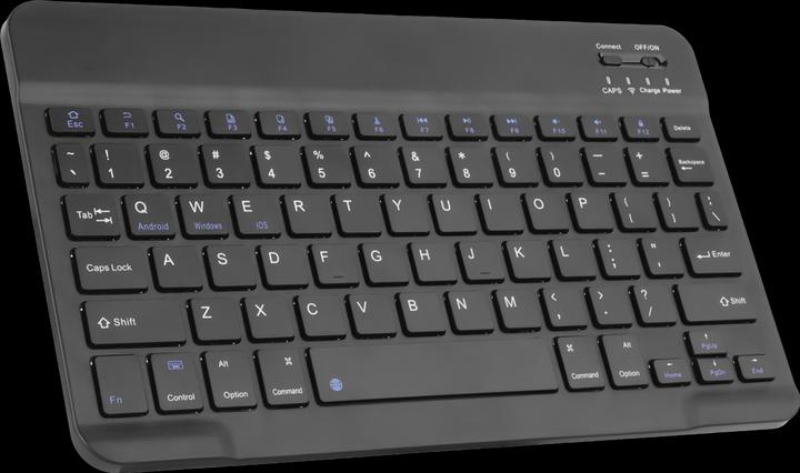 Produktbild Cazy Tastatur Hülle Kompatibel mit Samsung Galaxy Tab A9+ - Schutz Etui mit magnetisch Abnehmbarer (Eng. Int., Galaxy Tab A9+)