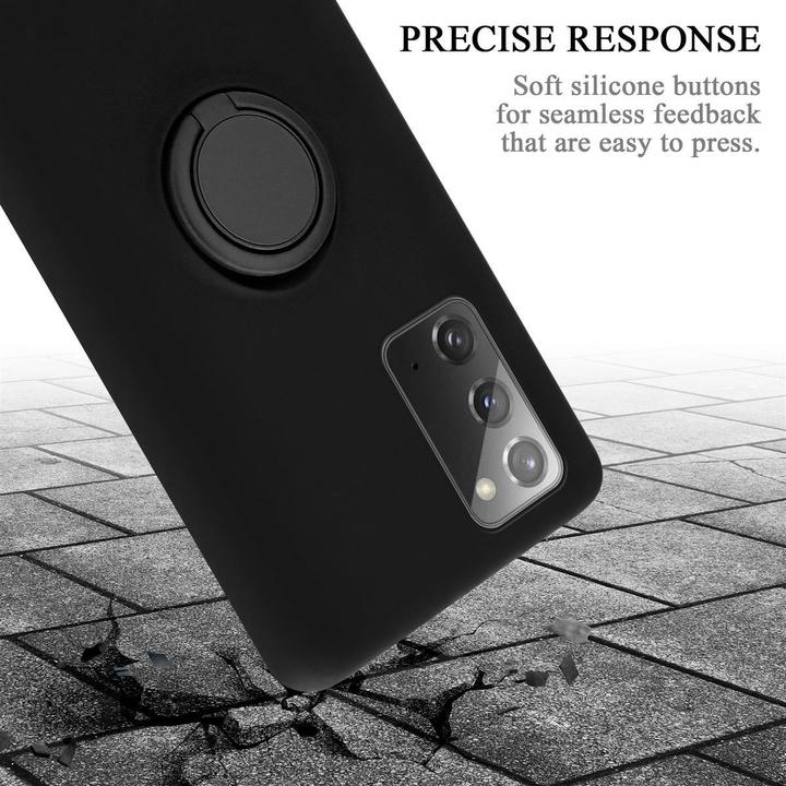 Image du produit Cadorabo TPU Liquid Ring Silicone Case Cover (Samsung Galaxy Note 20)