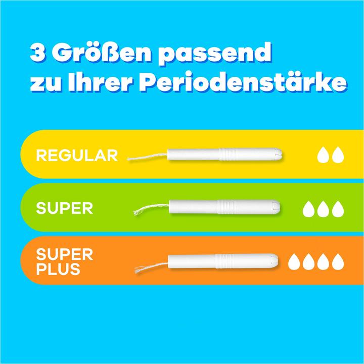 Label énergétique Tampax Super Plus (30 x, Large plus)