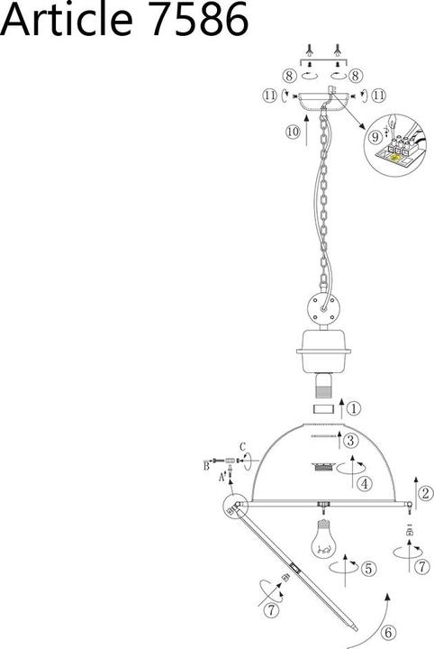 Actual product image Steinhauer Bikkel (E27)