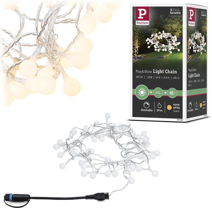 Actual product image Paulmann Plug & Shine (96 lm, IP44)