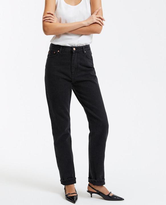 Produktbild La Redoute Collections High-Waist-Jeans (34)