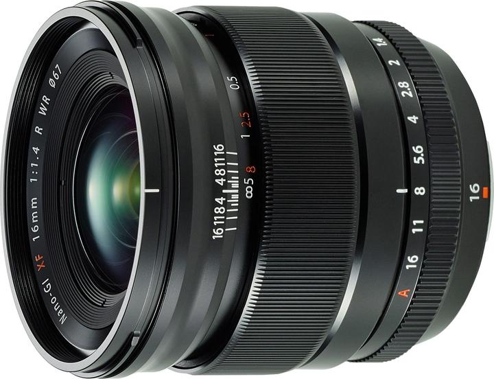 Produktbild Fujifilm Fujinon XF 16mm f/1.4 R WR (Fujinon XF, APS-C / DX)