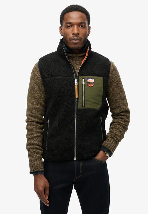 Produktbild Superdry Vintage Retro Fleeceweste (L)