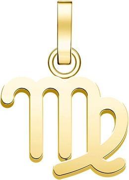 Rosefield PozlacenÃ½ pÅ™Ã­vÄ›sek Panna The Pendant PE-Gold-Virgo-S