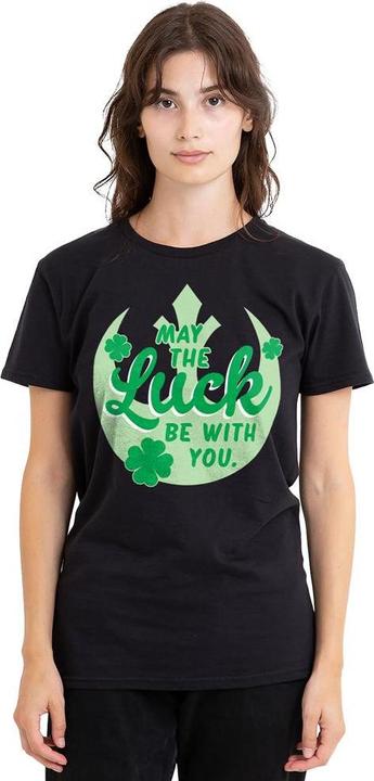 Produktbild Star Wars Luck Rebel TShirt St PatricksTag (L)