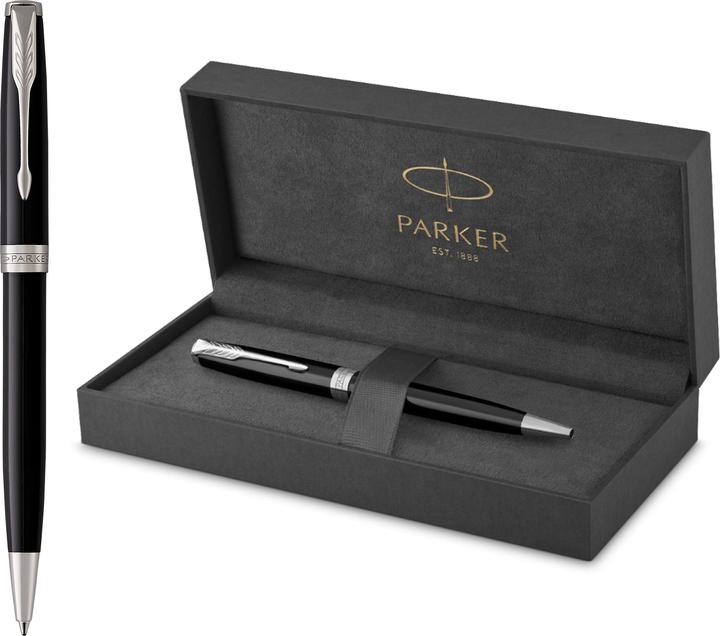 Produktbild Parker Pen Kugelschreiber SONNET Black Lacquer P.T. (M, schwarz) (Schwarz, 1 x)
