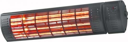 Produktbild Eurom Terrassenstrahler Golden 2000 Ultra RCD Black 2000 Watt inkl. Fernbedienung (2000 W)