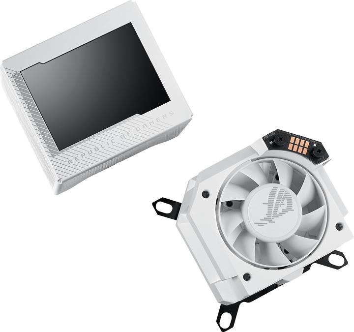 Actual product image ASUS ROG RYUJIN III WB WHT CPU Cooler