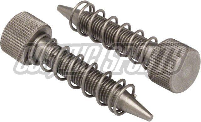 Actual product image Surly Trailer Hitch Axle Hook Thumbscrews and Springs, Pair