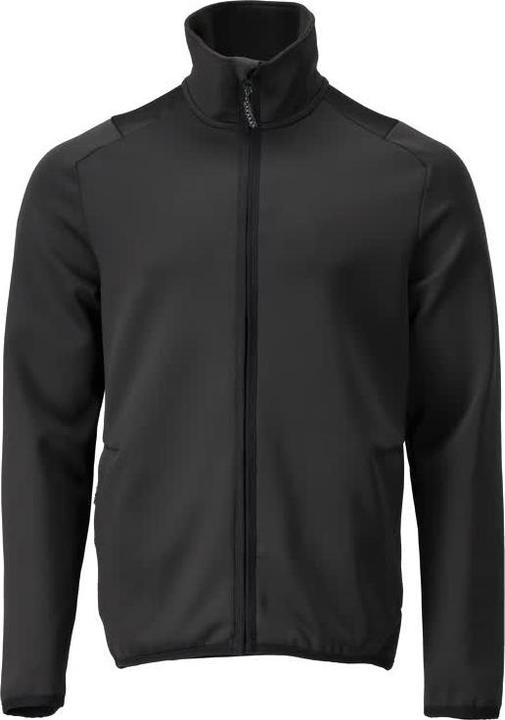 Actual product image Mascot Fleece pullover w. zip black, size 2XL