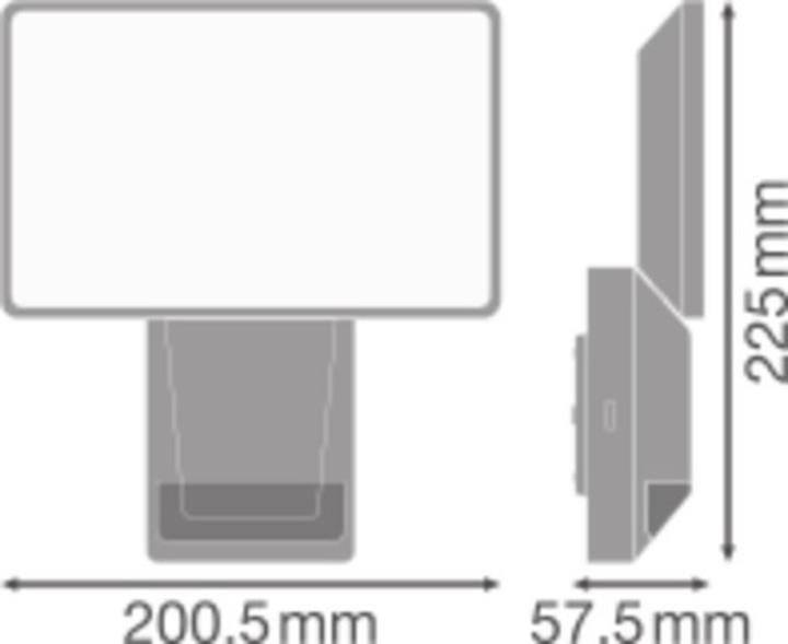 Actual product image Ledvance Endura Pro Flood Sensor (1500 lm, IP55)