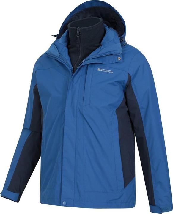 Immagine prodotto Mountain Warehouse Thunderstorm Giacca Impermeabile 3 In 1 Uomo (XS)