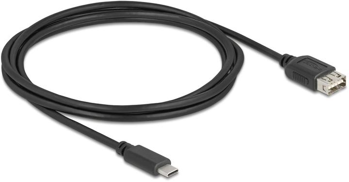 Actual product image Delock USB 2.0 Kabel USB Type-C Stecker zu EASY USB Typ-A Buchse 2 m (2 m, USB 2.0)