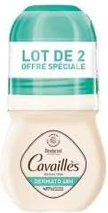 Actual product image Roge Cavailles Dermato Deodorant Sensitive Skin 48H Roll On 50ml - Pack of 2 (Roll-on, 50 ml)