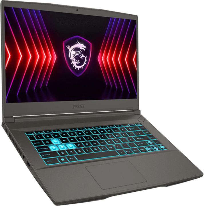 Produktbild MSI Thin 15 B12UC-1621XPL - i5-12450H | 15,6" | 16GB | 512GB | No OS | RTX 3050 (15.60", Intel Core i5-12450H, 16 GB, 512 GB, DE)