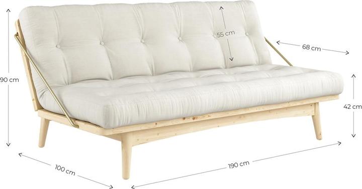 Actual product image Karup Design Folk (Sofa bed, 3-seater)