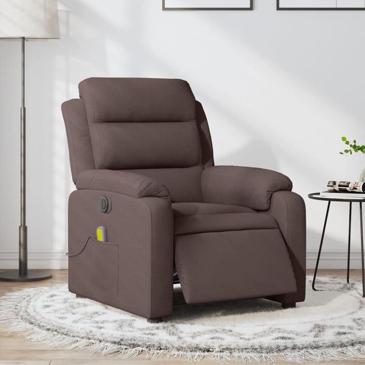 Actual product image VidaXL Massage chair electric fabric