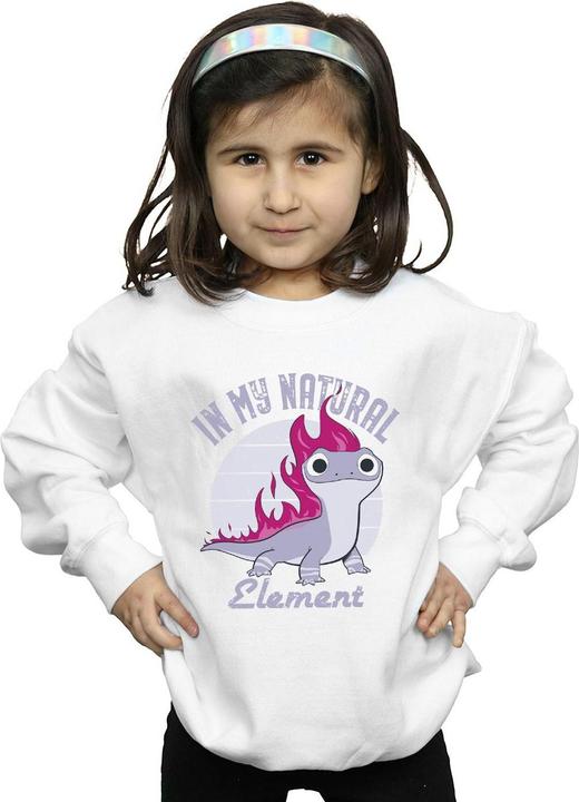 Produktbild Disney Frozen 2 Salamander Bruni Element Sweatshirt Mädchen (140, 146)