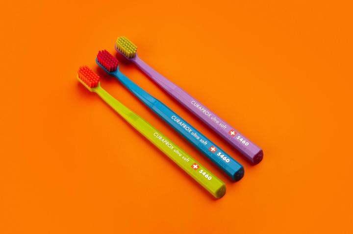 Image du produit Curaprox CS 5460 ultra soft, paquet de 3, vert, bleu, violet (Ultra doux, 3 x)