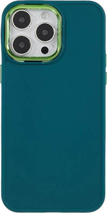Image du produit Cover-Discount iPhone 14 Pro - étui en silicone avec protection pour appareil photo vert (Apple iPhone 14 Pro)
