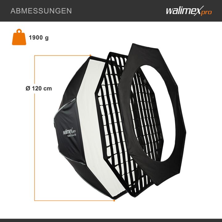 Produktbild Walimex pro Studio Octa 120 Profoto (Softbox, 120 cm)