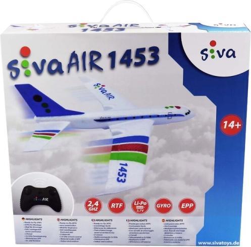 Image du produit Siva Air 1453 2.4 GHz RTF rouge (Multi moteur)