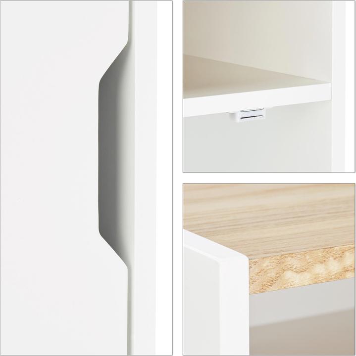 Image du produit Relaxdays table de chevet (43 x 40 x 74 cm)