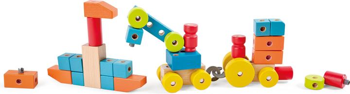 Actual product image Hape Infinite Imagination Building Blocks