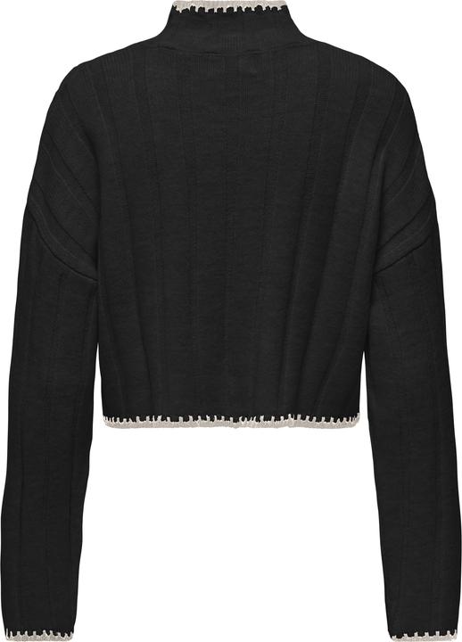 Actual product image Only Regular fit High neck Low shoulder Pullover Knitted jumper (L)