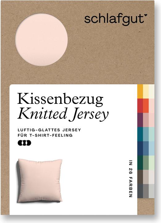 Produktbild schlafgut Knitted Jersey (Duvetbezug, 80 x 80 cm)
