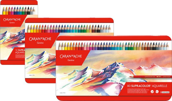 Immagine prodotto Caran d'Ache Supracolor Aquarelle Metallschachtel (Multicolore, 40 x)